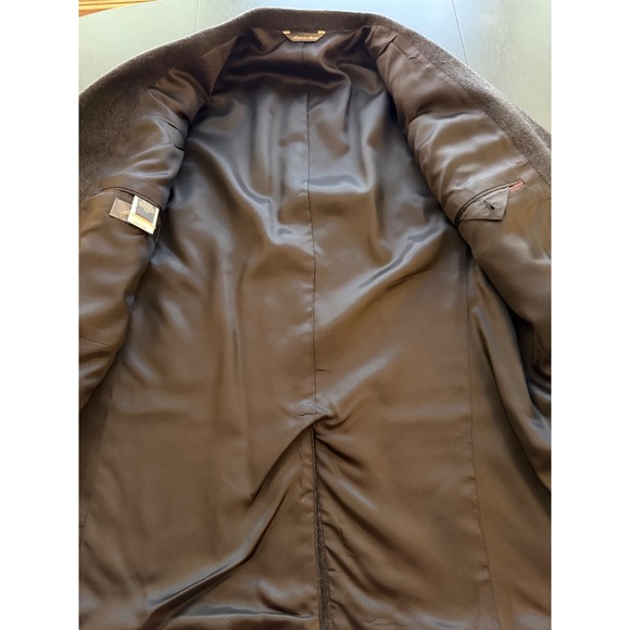 Eddie Bauer Wool Cashmere Blazer Mens 44T Dark Gray 3-Button Sport Coat Jacket - Picture 8 of 15